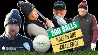 200 BALLS HOLE IN ONE -CHALLENGE