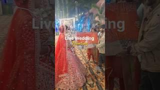 live wedding painting