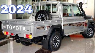 Только что прибыл  Toyota Land Cruiser 2024 года «70-я серия «пикап с двойной кабиной» по цене»