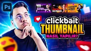 How to Make QUALITY Youtube Cover Photo & Thumbnail Design? | Photoshop Tutorial