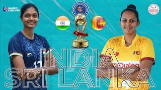 LIVE | India vs Sri Lanka - Match 9 | CAVA Women's Nations League 2024 | भारत विरुद्ध श्रीलंका