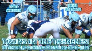 Twins in the Trenches | 14 Year-Old Sisters Starting on the Line at Asbury Park!