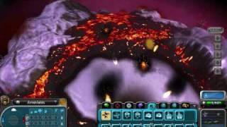 Spore - Burning/Freezing/Destroying a planet