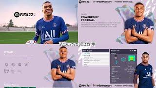 PES 2021 Menu Mod FIFA 22 by PESNewupdate (CPK & SIDER)