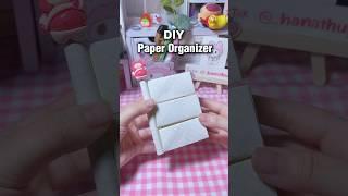 DIY ORGANIZER WITH PAPER #diy#shortvideo#shorts#craft#craftideas#papercraft#foryou #fyp