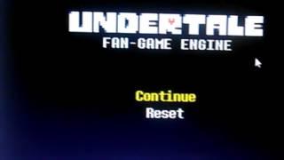 Sergik plays undertale fan game engine