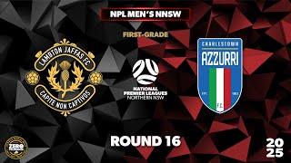 NPL Men's NNSW Round 16 First Grade - Lambton Jaffas v Charlestown Azzurri