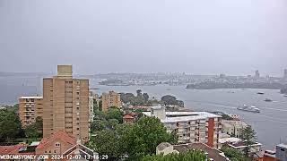 WebcamSydney 2 live panning view of harbour 24/7