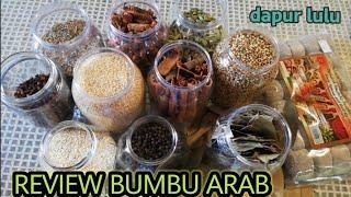 REVIEW BUMBU DAPUR PERSIAPAN RAMADHAN !! BUMBU ARAB @dapur lulu