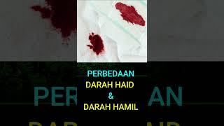 Perbedaan Darah haid atau tanda hamil ??