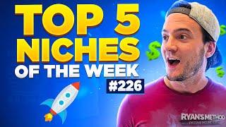 TOP 5 NICHES  Print on Demand Niche Research # 226 — (9/22/2024)