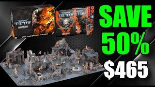 Maximum Savings UNLOCKED!!! Big Discounts on Warhammer 40,000 Kill Team #New40k Hivestorm 40k