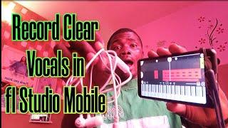 How To Record full song In Fl Studio Mobile Using Just Your Earpiece for beginners