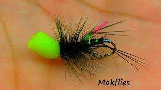 Fly Tying a Hopper Popper by Mak