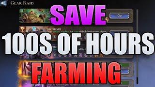 SAVE HOURS AND HOURS OF FARMING BY APPLYING THOSE TRICKS! Watcher of Realms