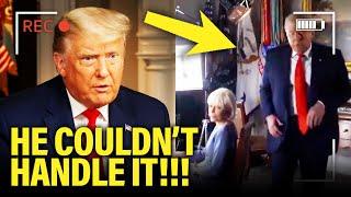 Trump RUNS SCARED from 60 Minutes Interview…AGAIN!