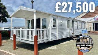 Static Caravan with Built-in Decking 