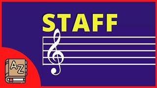 What is the Music Staff? -  Music Theory Dictionary