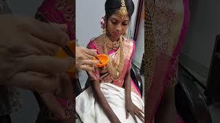 Hand Makeup/Dark and Dusky Skin Makeup /Bride's wishes/yuras Bridal Studio/Virudhunagar/94421 34783