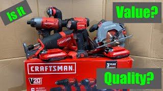 Craftman cordless combo set review