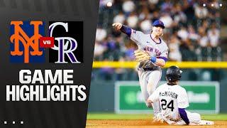 Mets vs. Rockies Game Highlights (6/7/25) | MLB Highlights
