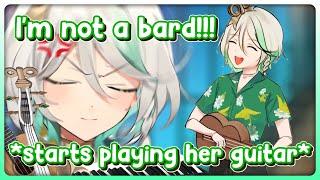 Cecilia Denies Being Called a Bard, Then Starts Playing Her Guitar IRL Just Like a Bard