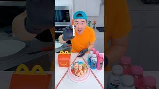 McDonald's vs MrBeast cake ice cream challenge! #funny by Ethan Funny Family