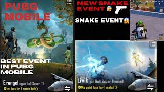 NEW SNAKE EVENT IN PUBG MOBILE#Talhaakhlaq