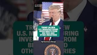President Trump: Apple, Nvidia investing billions in U.S., not China 