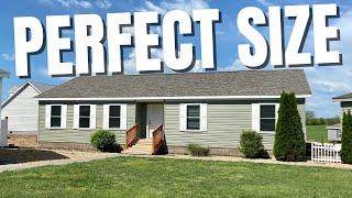 BRAND NEW PERFECT SIZED OFF FRAME MODULAR HOME! Chance's Mobile Home World Tour