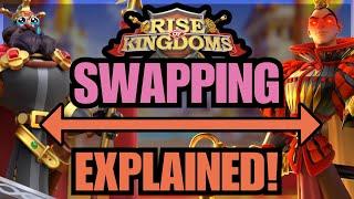 How Commander SWAPPING WORKS! The Tricks and RULES you MUST know! Rise of Kingdoms