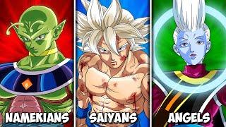 All 30 Strongest Races In Dragon Ball Ranked & Explained