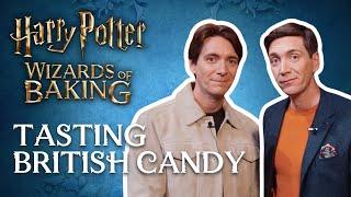 Tasting British Candy with James and Oliver Phelps | Harry Potter: Wizards of Baking | Food Network