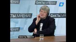 Александр Стриженов дает интервью Девятому каналу