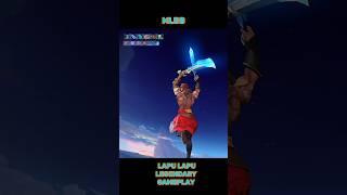 Mobile Legends Lapu-Lapu Legendary Gameplay #mobilelegends #shorts