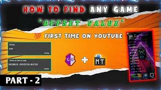 How To Find Offset Value In GG | How To Make Value To Offset | Game Guardian #Part2