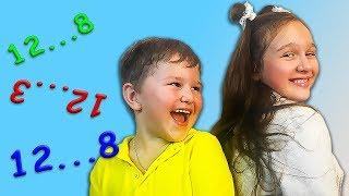 Игорь НЕ УМЕЕТ СЧИТАТЬ! Забыл ВСЕ Буквы! Саша УЧИТ БРАТА! Для детей kids children