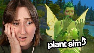 there's an occult type in the BASE GAME??? (PlantSim Challenge)