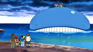 Robin's Wailmer evolves into Wailord