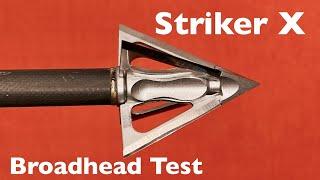 G5 STRIKER X Broadhead Test