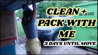 3 DAYS UNTIL MOVE! CLEAN + PACK + COOK WITH ME! Felicia Keathley