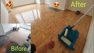 floor wood renovation - start to finish #hardwood #flooring