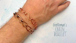 DIY Copper Bracelet For Men - Wire Wrapping Tutorial - How To Use Liver Of Sulphur