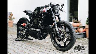 BMW K75 by Dixer Parts cafe racer EXHAUST sound MOTOGADET parts ONLINE STORE- made your own custom!