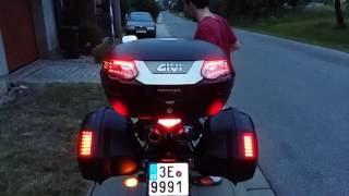 Givi E55 Maxia and V35 led lights