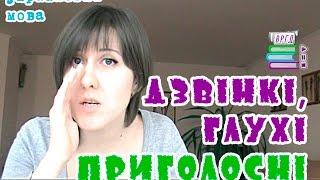 Дзвінкі та глухі приголосні  Українська мова  Відеорепетитор  ЗНО