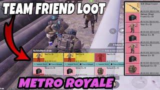 MY TEAMMATE TOOK EVERYTHING - PUBG METRO ROYALE CHAPTER 22