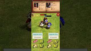Elite Teutonic Knight vs 2 Elite Berserks | Teutons vs Vikings | The Three Kingdoms | AoE2 #Shorts
