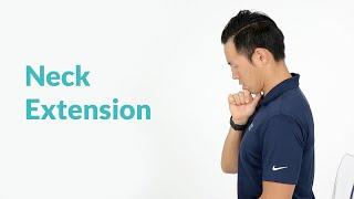 Easy Neck Extension Exercise