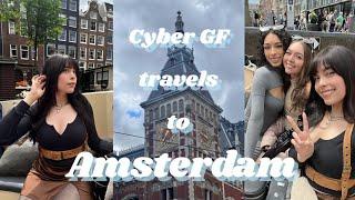 traveling to amsterdam for a techno festival | part one